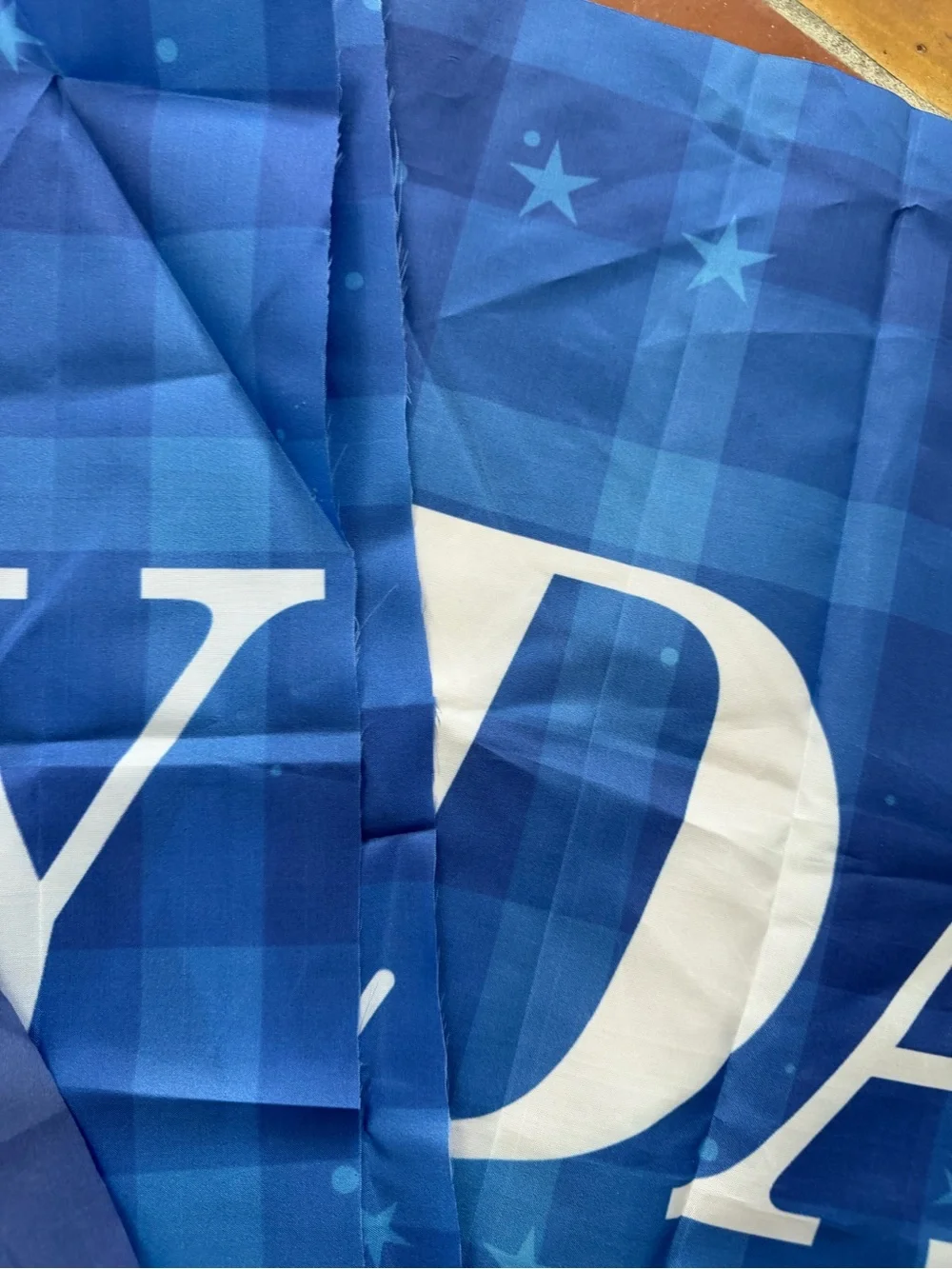 Happy Father's Day Blue Banner Set